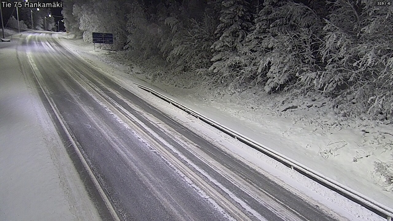 Kelikamerat Kuva Tie 75 Rautavaara, Hankamäki, Rautavaara, Pohjois-Savo