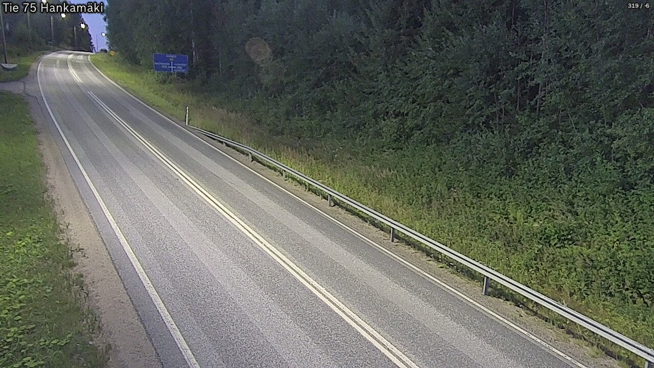 Weather Camera Image Road 75 Rautavaara, Hankamäki, Rautavaara, Pohjois-Savo