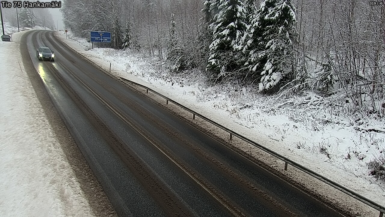 Weather Camera Image Road 75 Rautavaara, Hankamäki, Rautavaara, Pohjois-Savo