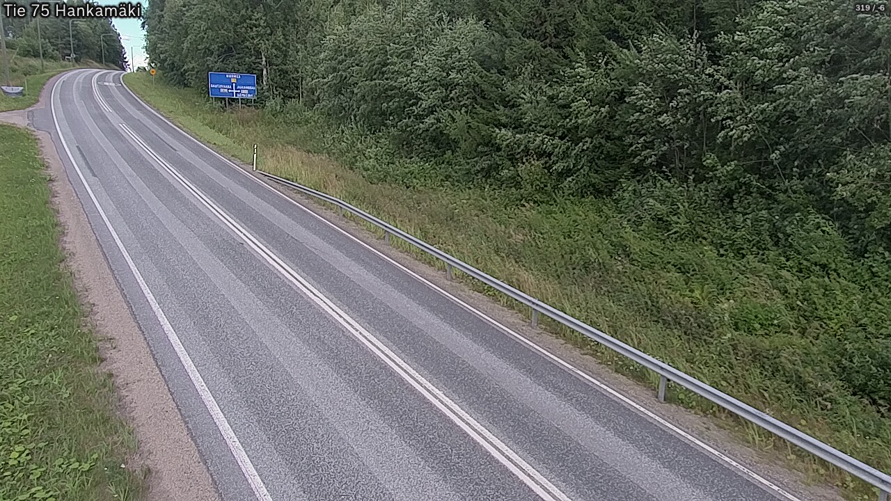 Weather Camera Image Road 75 Rautavaara, Hankamäki, Rautavaara, Pohjois-Savo