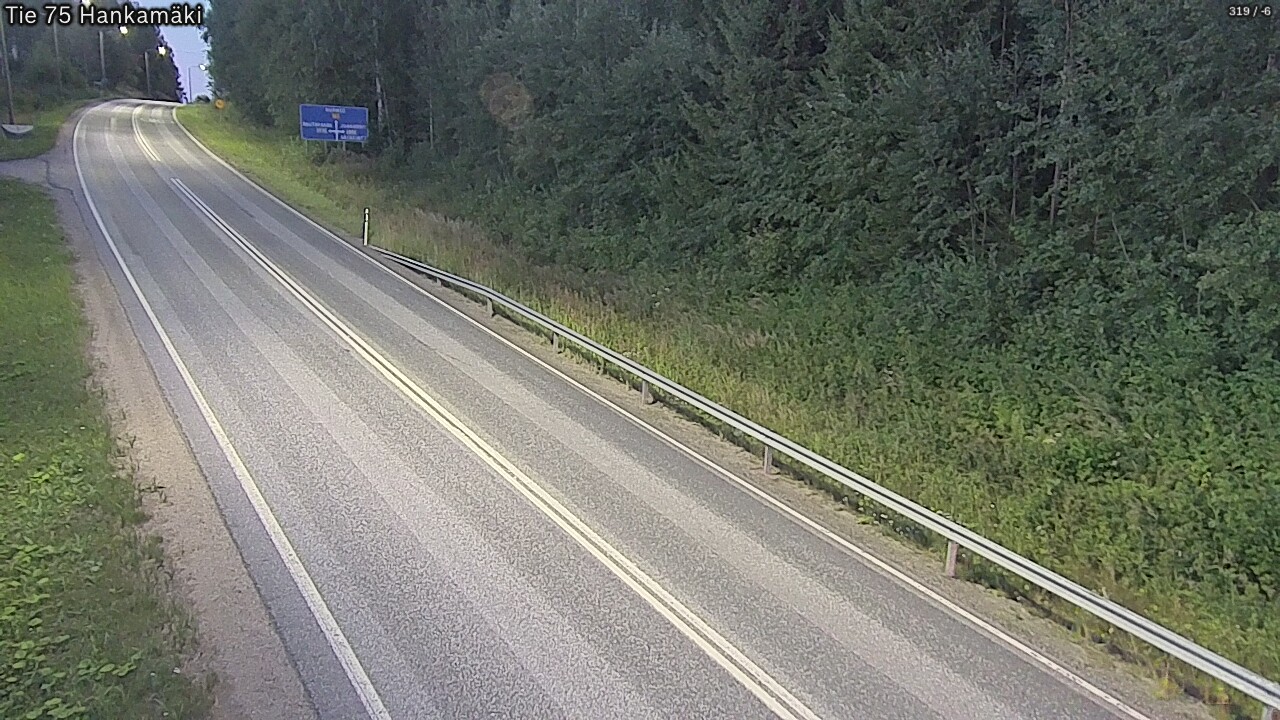 Weather Camera Image Road 75 Rautavaara, Hankamäki, Rautavaara, Pohjois-Savo