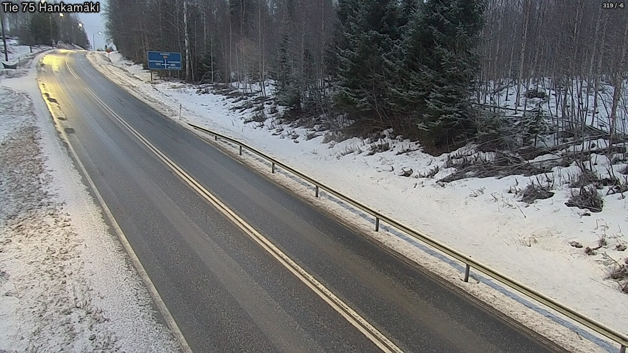 Kelikamerat Kuva Tie 75 Rautavaara, Hankamäki, Rautavaara, Pohjois-Savo