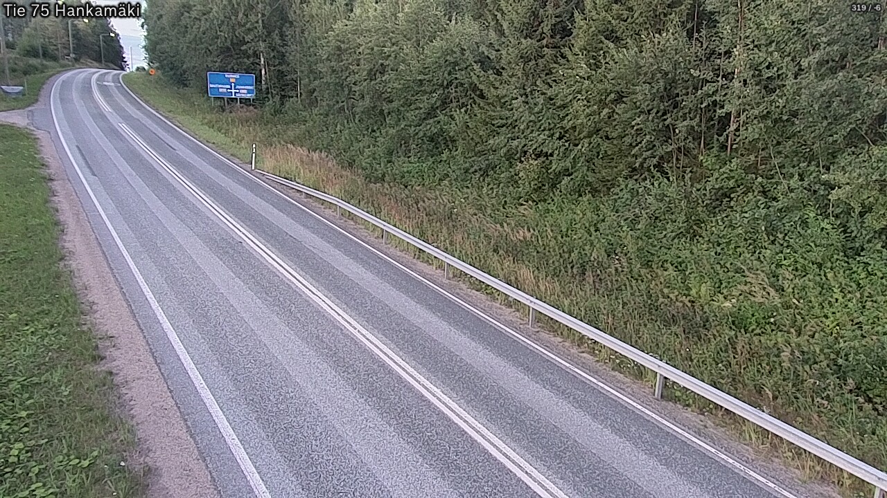 Weather Camera Image Road 75 Rautavaara, Hankamäki, Rautavaara, Pohjois-Savo