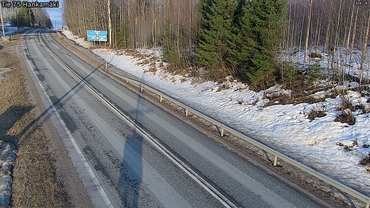 Kelikamerat Kuva Tie 75 Rautavaara, Hankamäki, Rautavaara, Pohjois-Savo