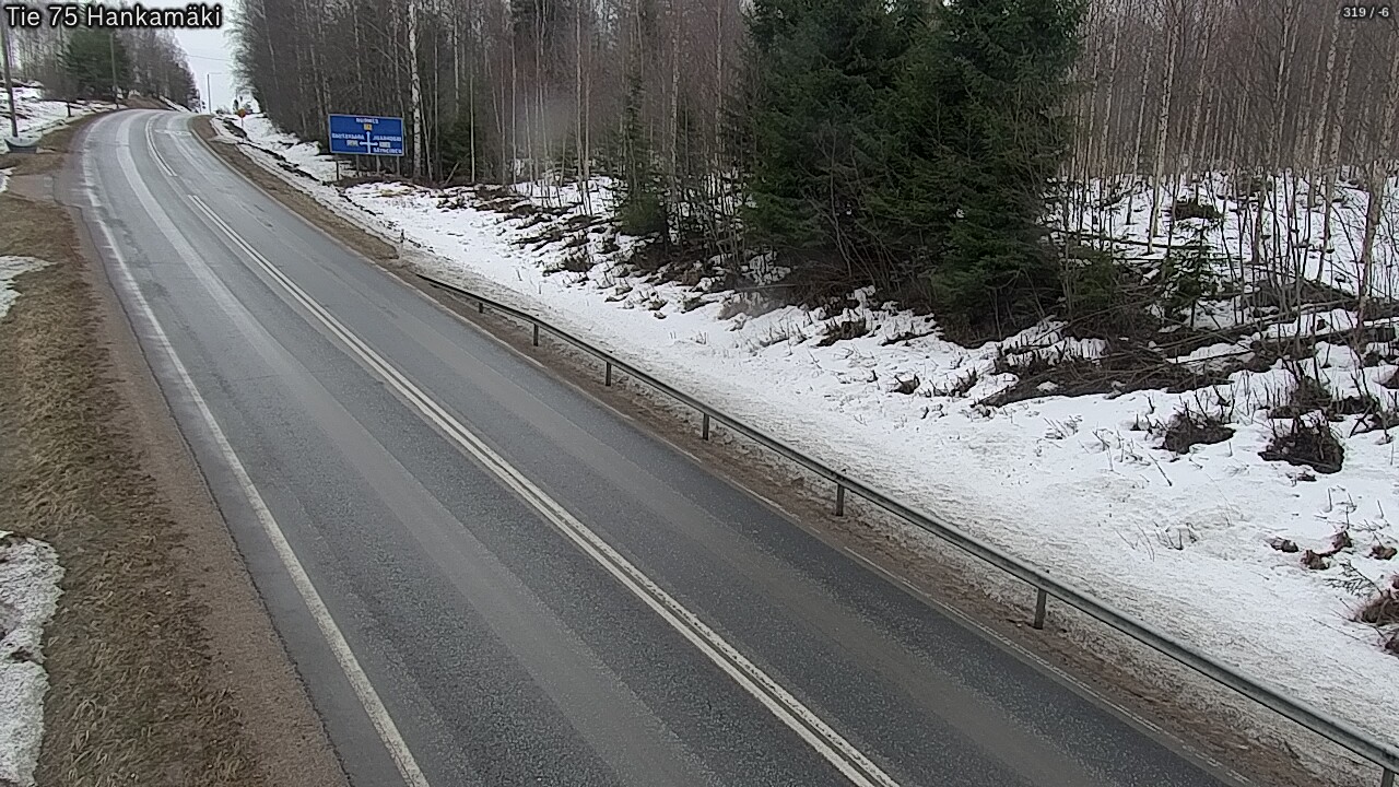 Kelikamerat Kuva Tie 75 Rautavaara, Hankamäki, Rautavaara, Pohjois-Savo