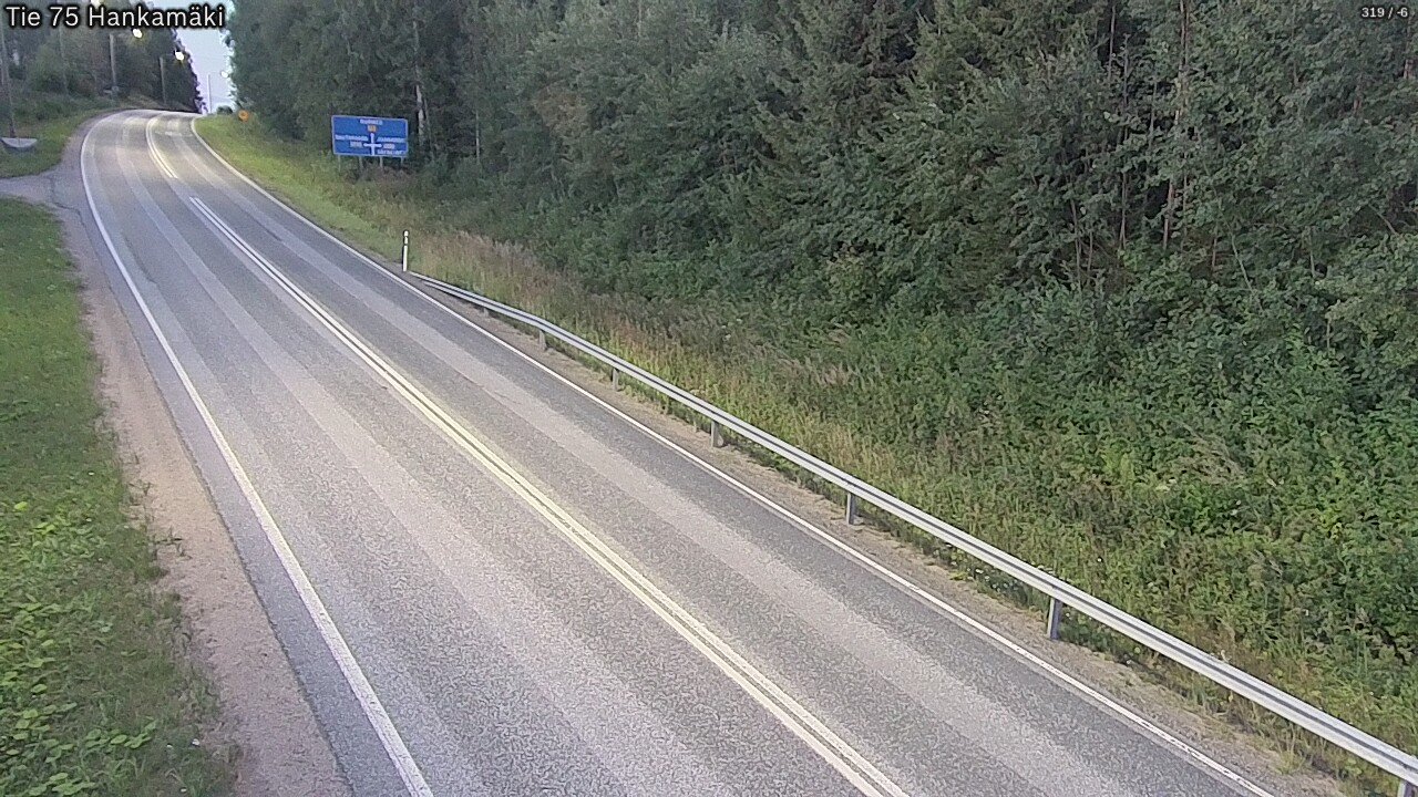 Weather Camera Image Road 75 Rautavaara, Hankamäki, Rautavaara, Pohjois-Savo