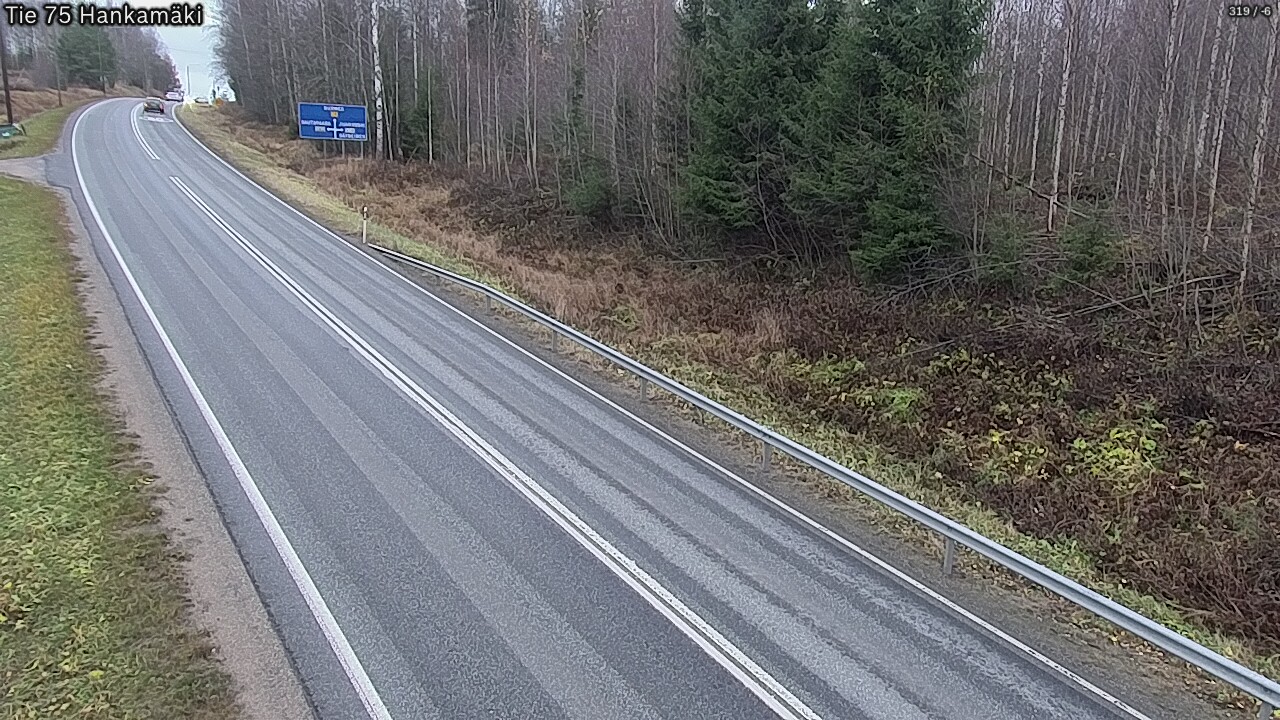 Weather Camera Image Väg 75 Rautavaara, Hankamäki, Rautavaara, Pohjois-Savo
