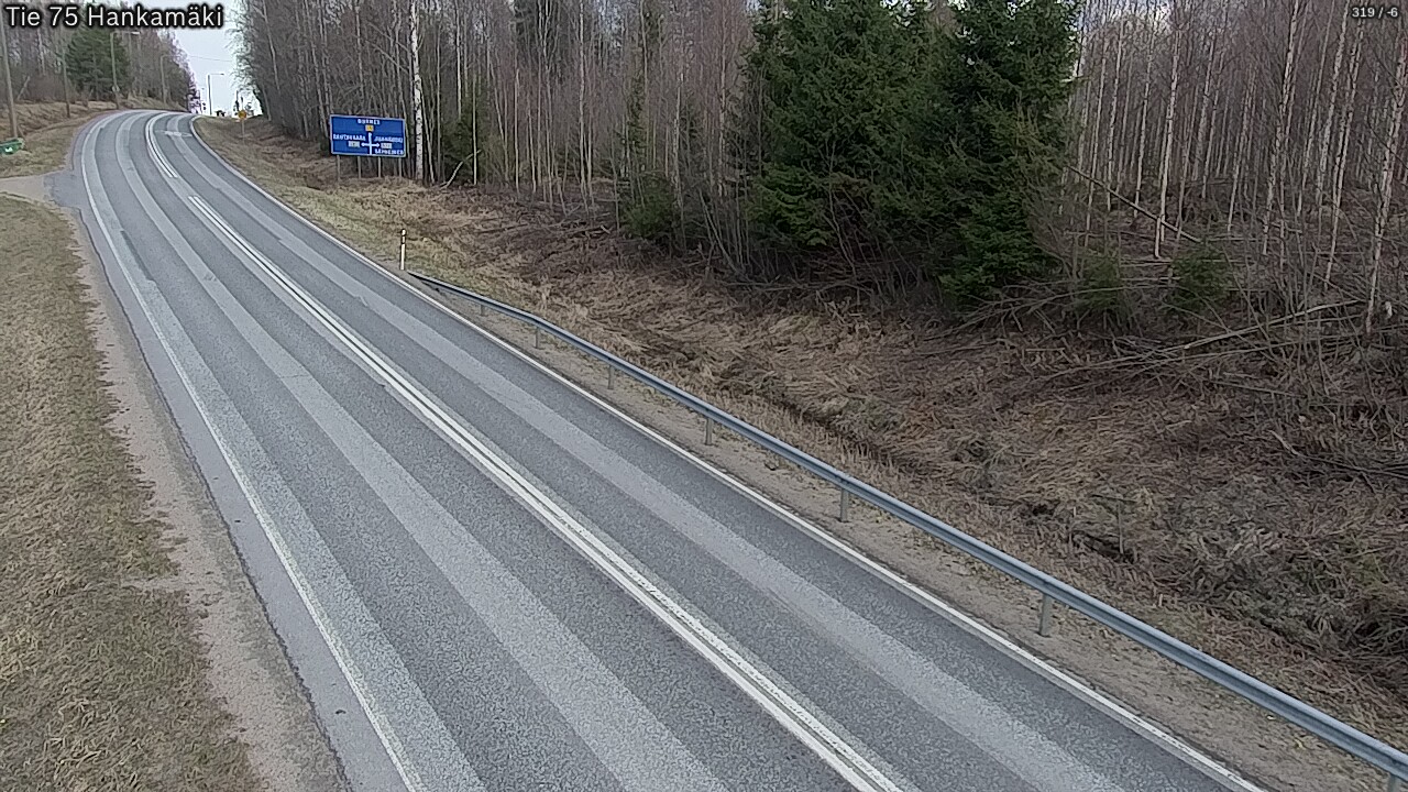 Weather Camera Image Road 75 Rautavaara, Hankamäki, Rautavaara, Pohjois-Savo
