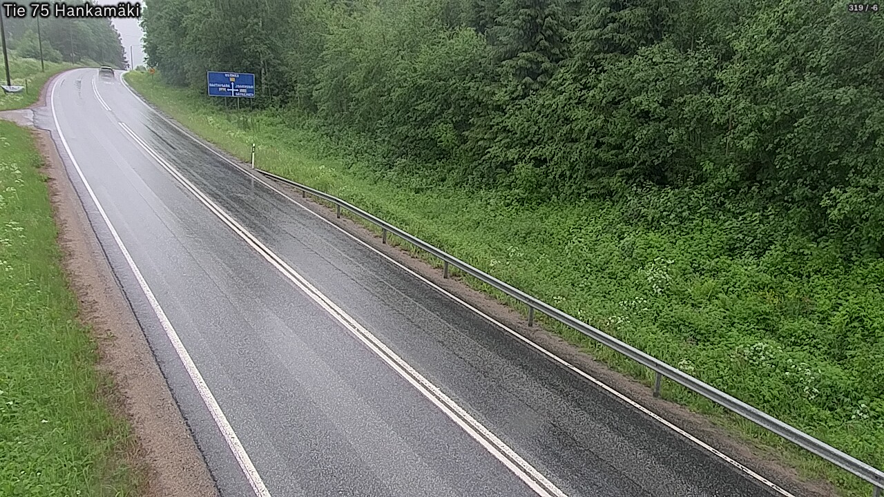 Weather Camera Image Road 75 Rautavaara, Hankamäki, Rautavaara, Pohjois-Savo