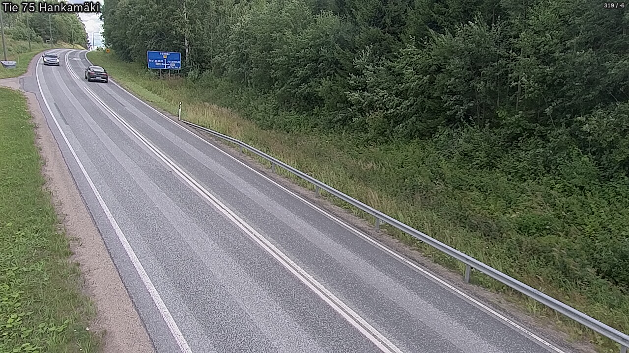 Weather Camera Image Road 75 Rautavaara, Hankamäki, Rautavaara, Pohjois-Savo