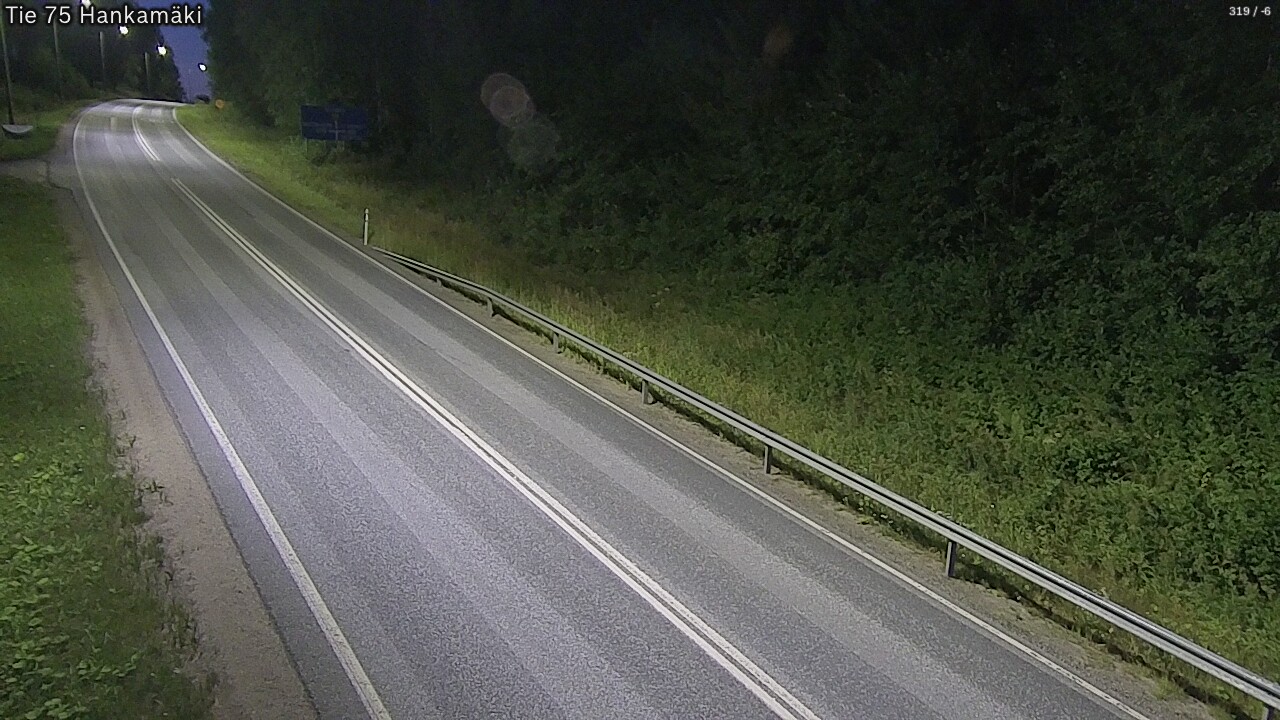 Weather Camera Image Road 75 Rautavaara, Hankamäki, Rautavaara, Pohjois-Savo