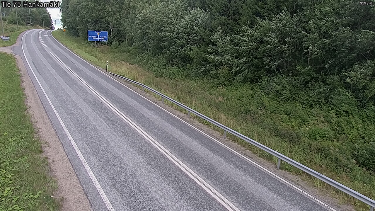 Weather Camera Image Road 75 Rautavaara, Hankamäki, Rautavaara, Pohjois-Savo