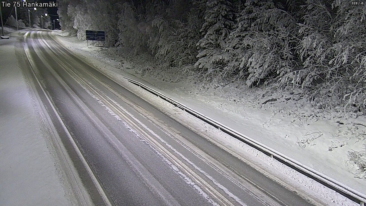 Weather Camera Image Road 75 Rautavaara, Hankamäki, Rautavaara, Pohjois-Savo
