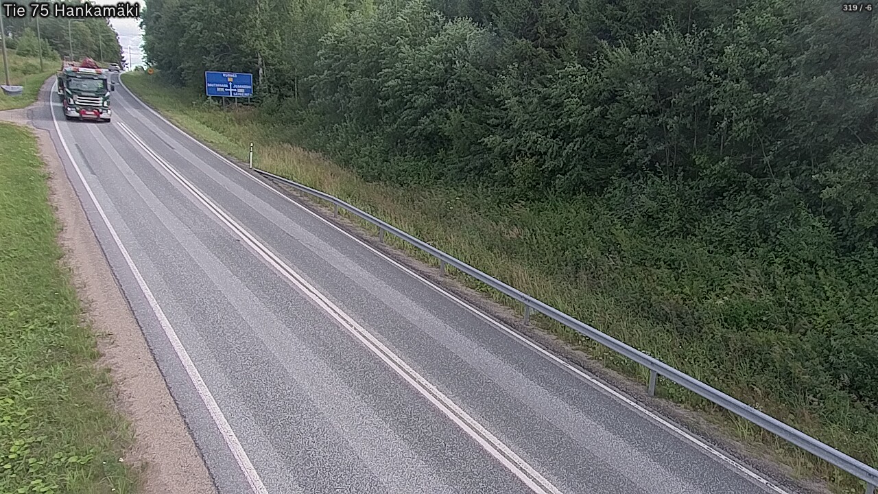 Weather Camera Image Road 75 Rautavaara, Hankamäki, Rautavaara, Pohjois-Savo