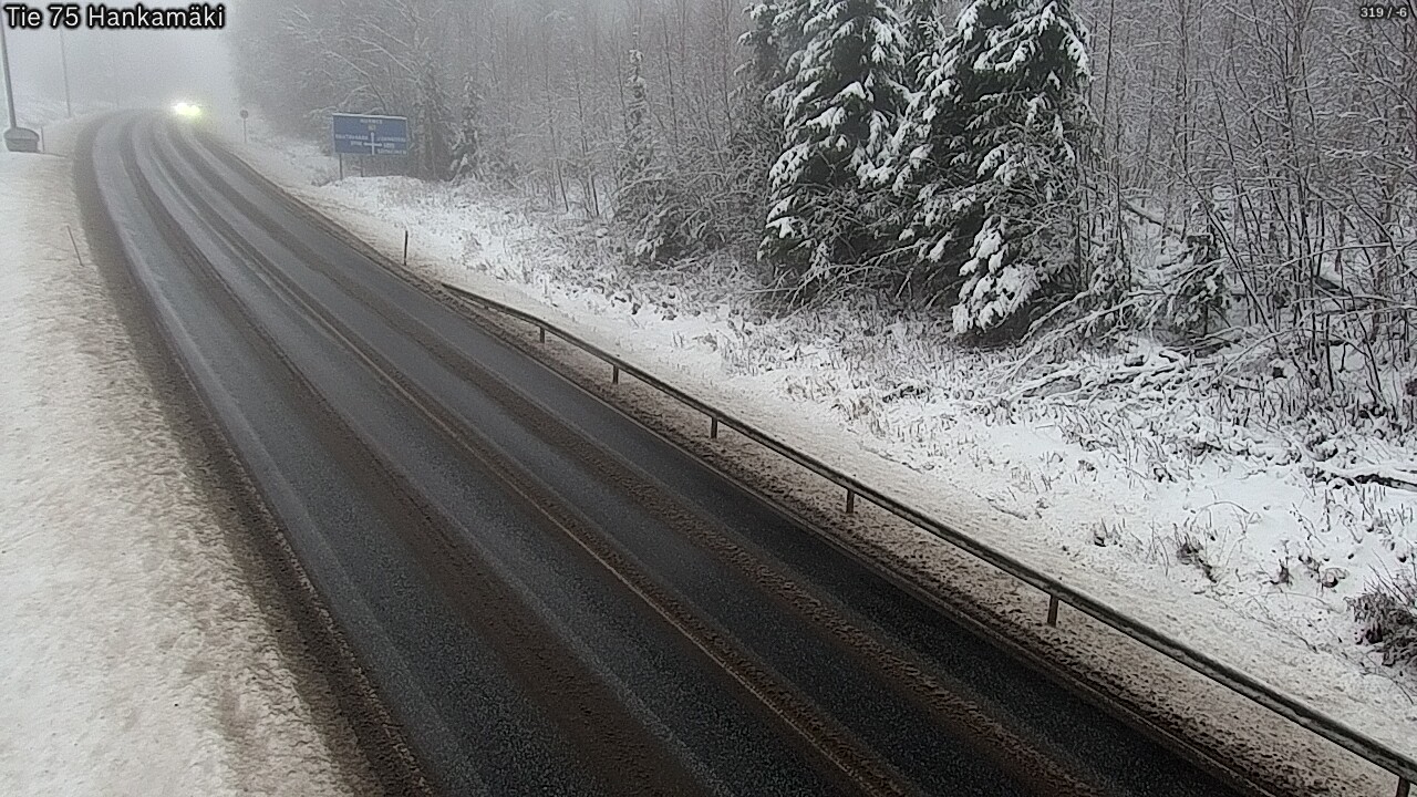 Weather Camera Image Road 75 Rautavaara, Hankamäki, Rautavaara, Pohjois-Savo