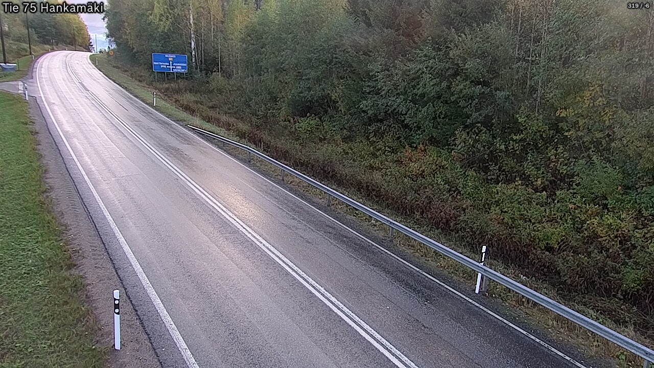 Weather Camera Image Väg 75 Rautavaara, Hankamäki, Rautavaara, Pohjois-Savo