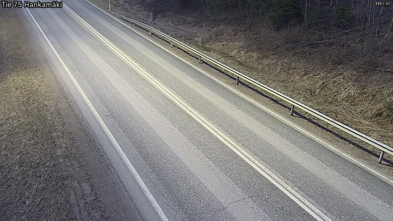 Weather Camera Image Road 75 Rautavaara, Hankamäki, Rautavaara, Pohjois-Savo