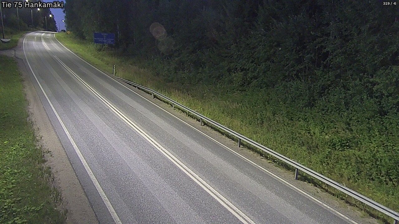 Weather Camera Image Road 75 Rautavaara, Hankamäki, Rautavaara, Pohjois-Savo