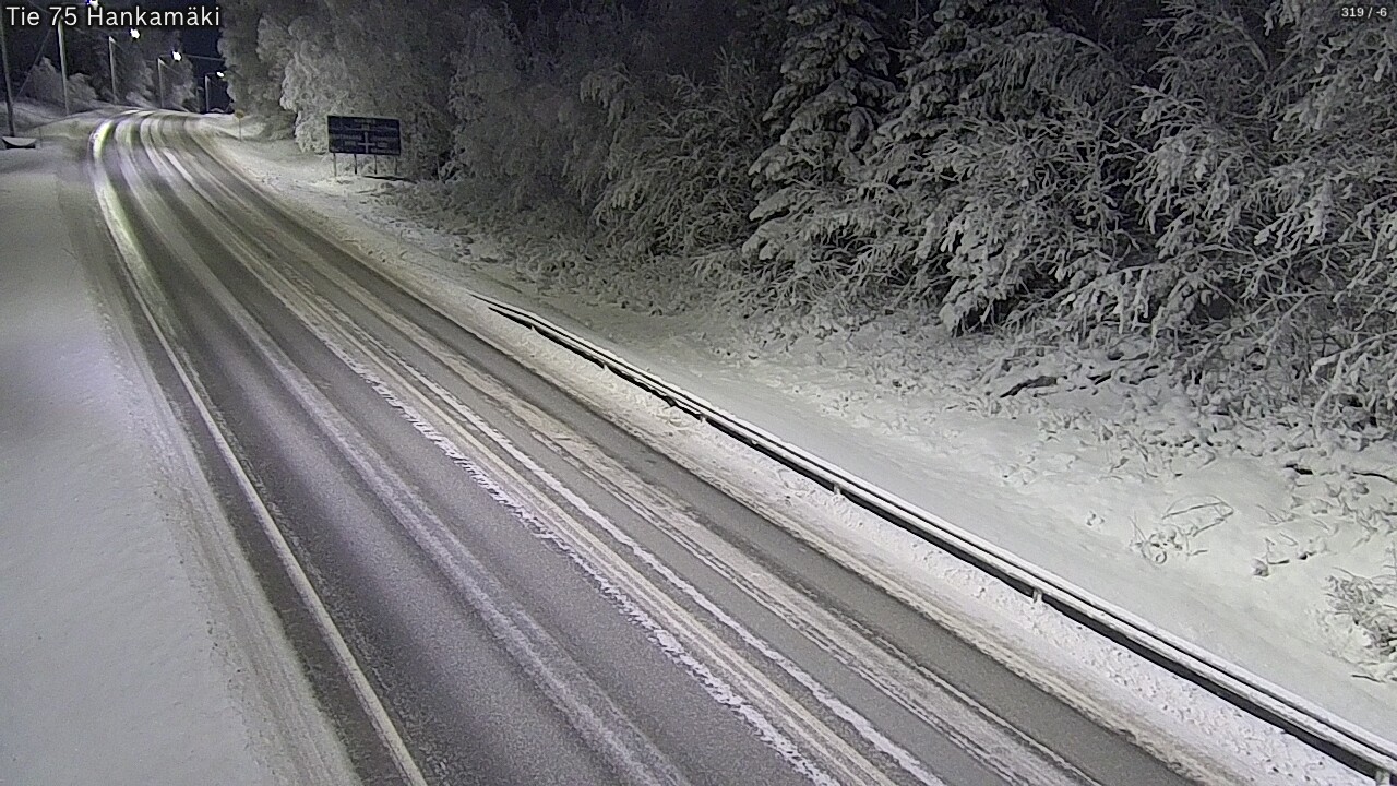 Weather Camera Image Väg 75 Rautavaara, Hankamäki, Rautavaara, Pohjois-Savo
