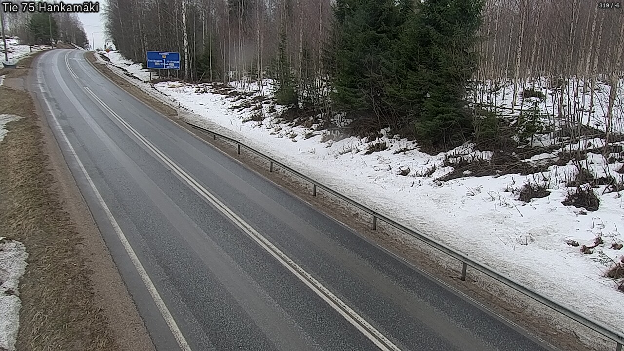 Kelikamerat Kuva Tie 75 Rautavaara, Hankamäki, Rautavaara, Pohjois-Savo