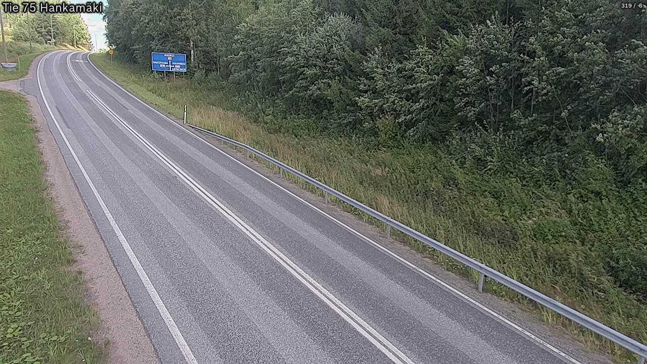 Weather Camera Image Road 75 Rautavaara, Hankamäki, Rautavaara, Pohjois-Savo