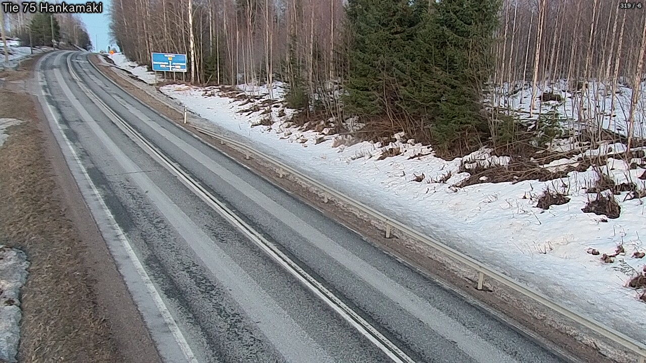 Kelikamerat Kuva Tie 75 Rautavaara, Hankamäki, Rautavaara, Pohjois-Savo