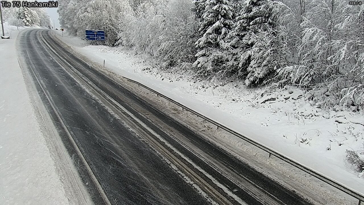 Kelikamerat Kuva Tie 75 Rautavaara, Hankamäki, Rautavaara, Pohjois-Savo
