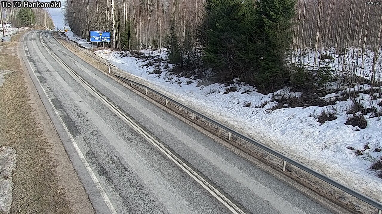 Kelikamerat Kuva Tie 75 Rautavaara, Hankamäki, Rautavaara, Pohjois-Savo