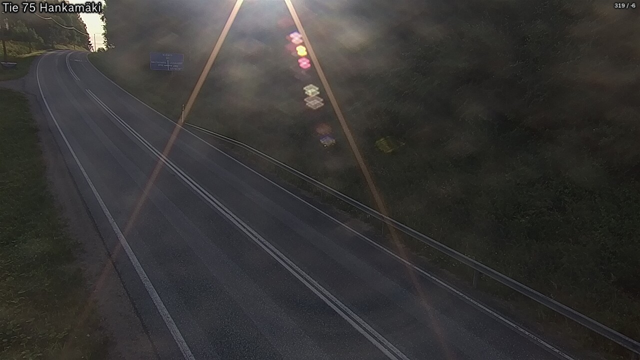 Weather Camera Image Road 75 Rautavaara, Hankamäki, Rautavaara, Pohjois-Savo