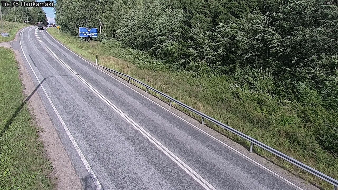 Weather Camera Image Road 75 Rautavaara, Hankamäki, Rautavaara, Pohjois-Savo