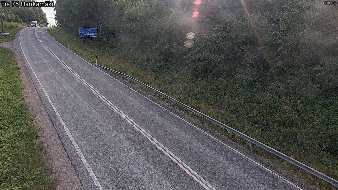 Weather Camera Image Road 75 Rautavaara, Hankamäki, Rautavaara, Pohjois-Savo