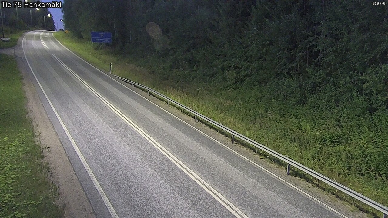 Weather Camera Image Road 75 Rautavaara, Hankamäki, Rautavaara, Pohjois-Savo