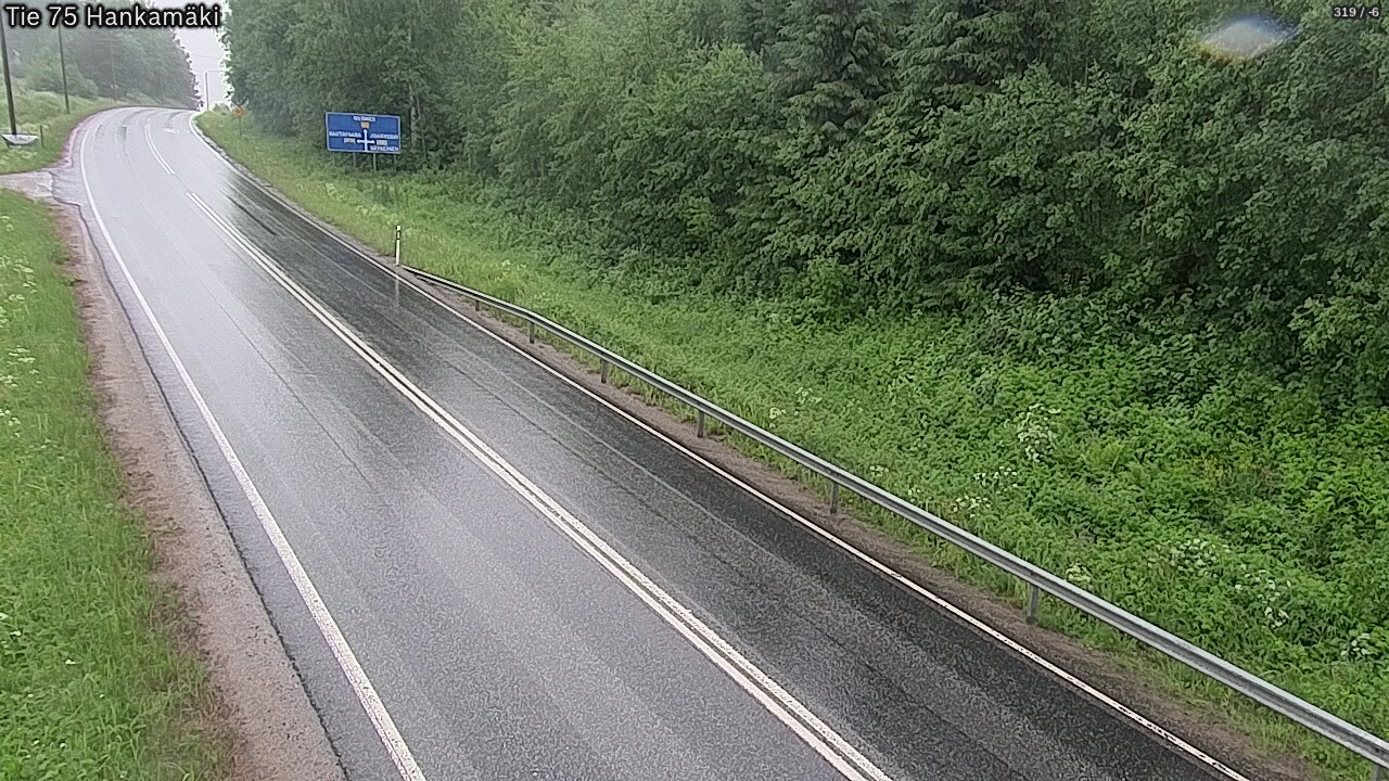Weather Camera Image Road 75 Rautavaara, Hankamäki, Rautavaara, Pohjois-Savo