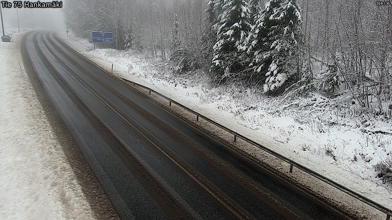 Weather Camera Image Road 75 Rautavaara, Hankamäki, Rautavaara, Pohjois-Savo