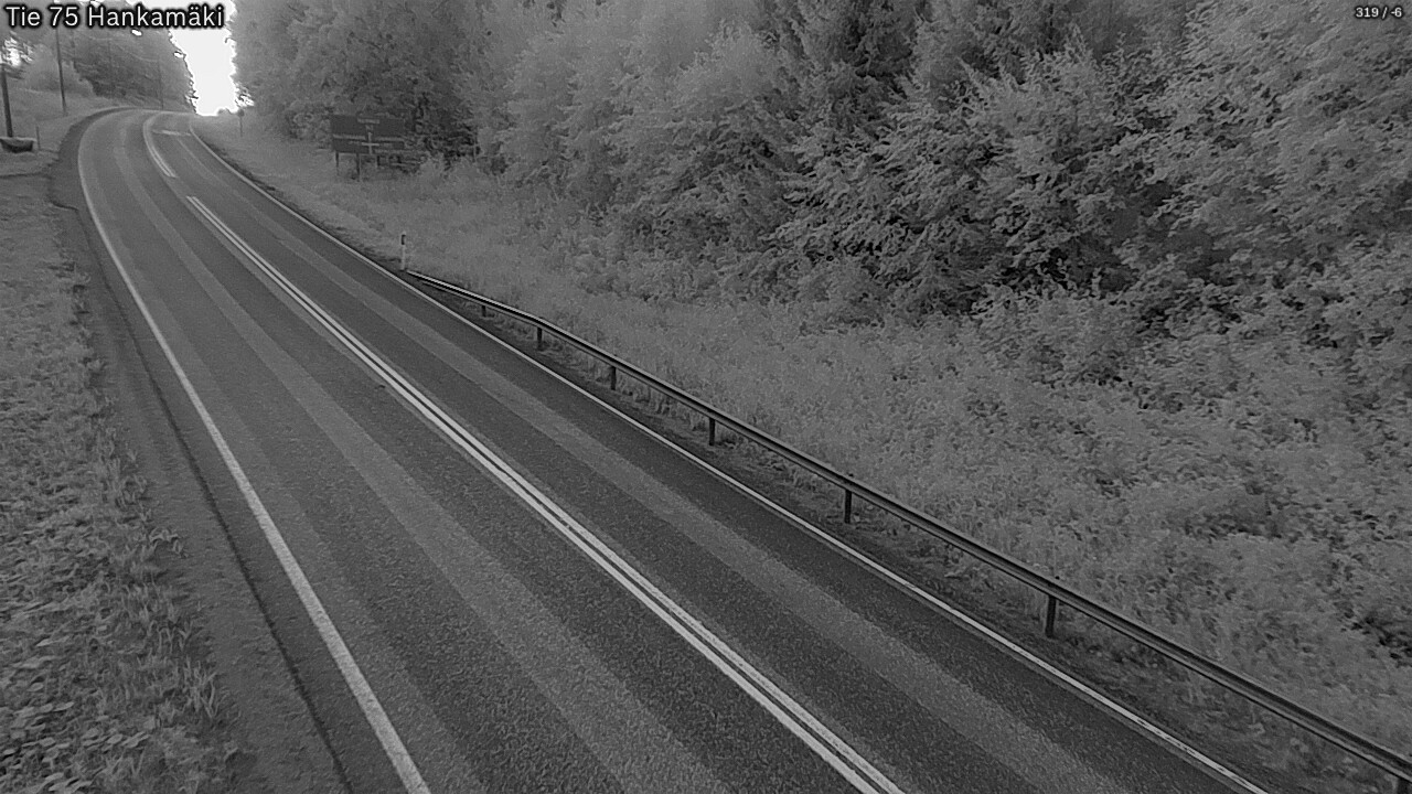 Weather Camera Image Road 75 Rautavaara, Hankamäki, Rautavaara, Pohjois-Savo