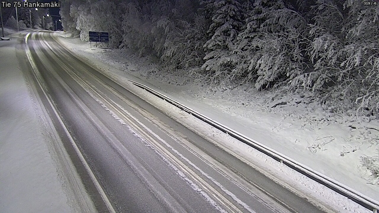 Weather Camera Image Road 75 Rautavaara, Hankamäki, Rautavaara, Pohjois-Savo