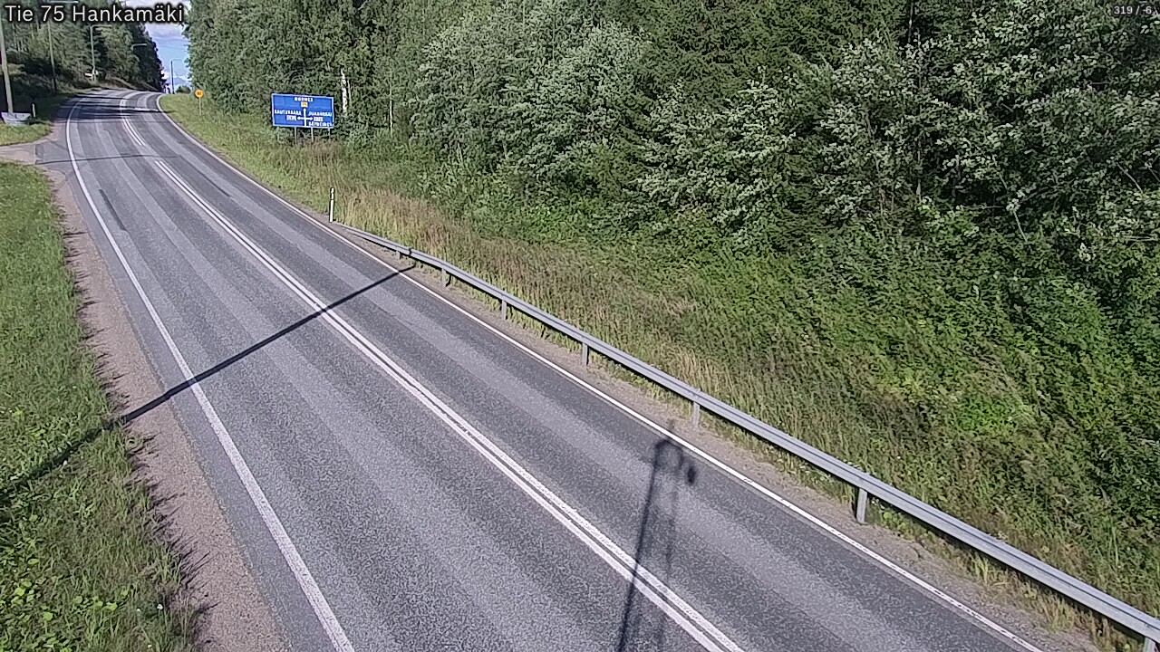 Weather Camera Image Road 75 Rautavaara, Hankamäki, Rautavaara, Pohjois-Savo