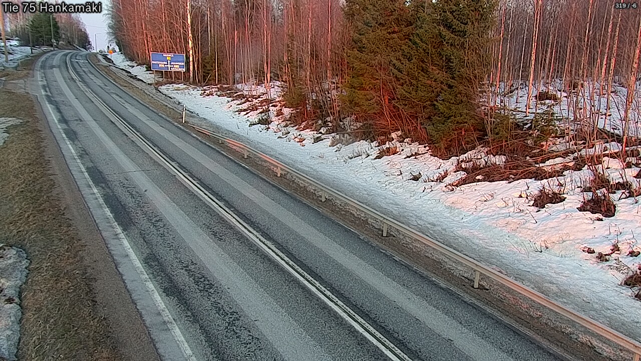 Kelikamerat Kuva Tie 75 Rautavaara, Hankamäki, Rautavaara, Pohjois-Savo