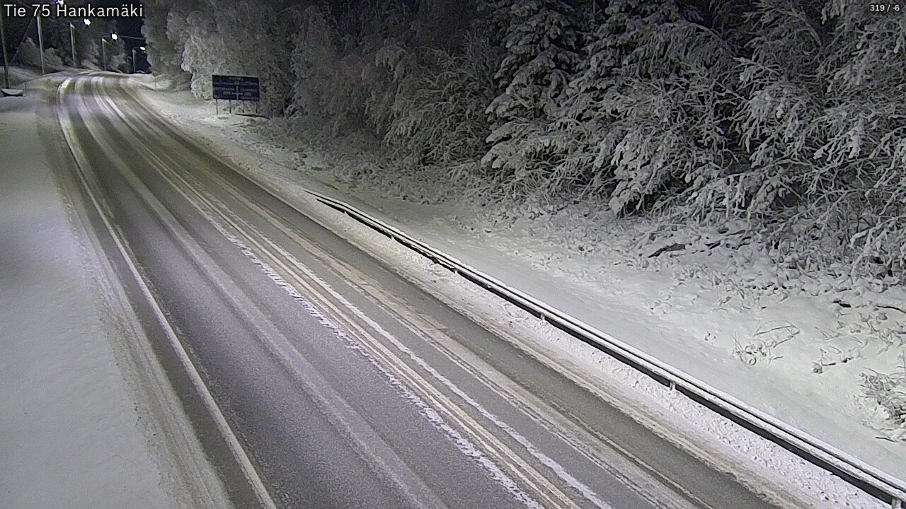 Weather Camera Image Road 75 Rautavaara, Hankamäki, Rautavaara, Pohjois-Savo
