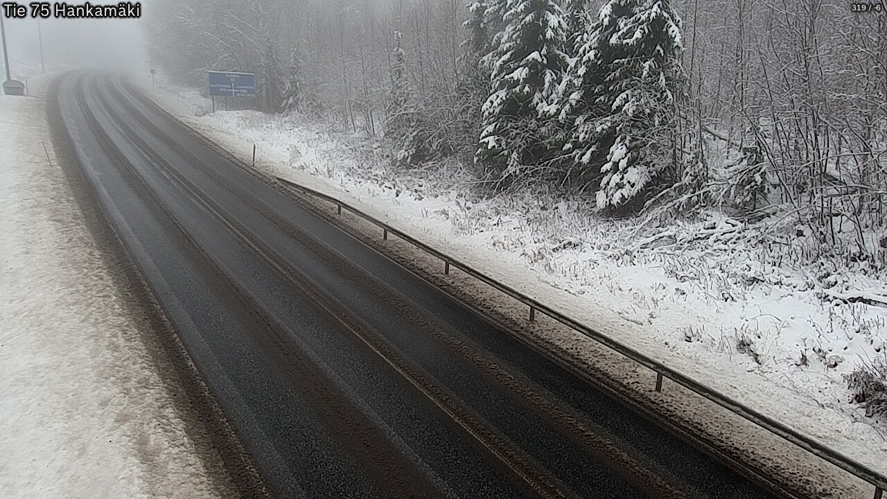 Weather Camera Image Road 75 Rautavaara, Hankamäki, Rautavaara, Pohjois-Savo