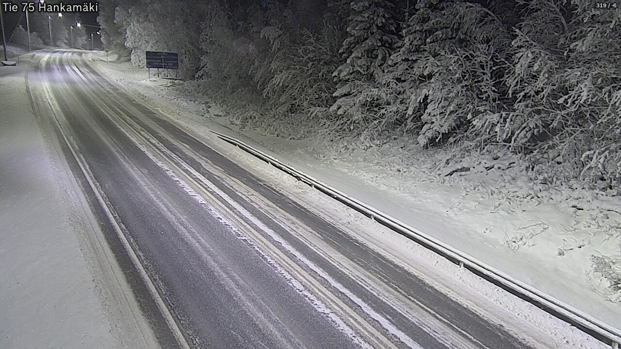 Kelikamerat Kuva Tie 75 Rautavaara, Hankamäki, Rautavaara, Pohjois-Savo