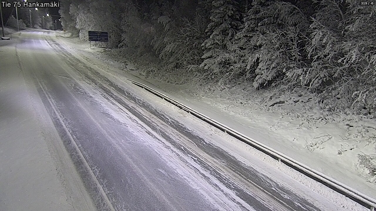 Kelikamerat Kuva Tie 75 Rautavaara, Hankamäki, Rautavaara, Pohjois-Savo