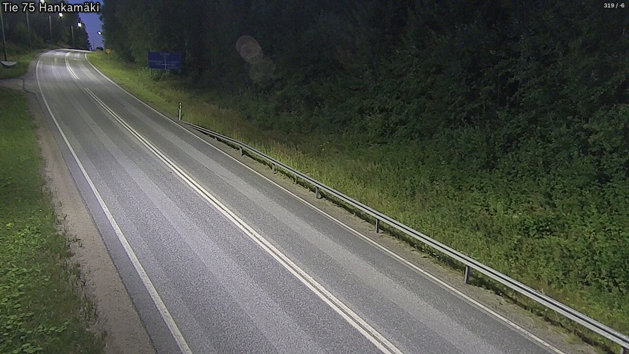 Weather Camera Image Road 75 Rautavaara, Hankamäki, Rautavaara, Pohjois-Savo