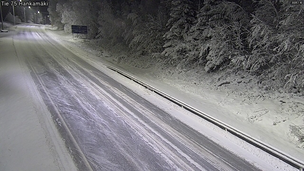 Kelikamerat Kuva Tie 75 Rautavaara, Hankamäki, Rautavaara, Pohjois-Savo