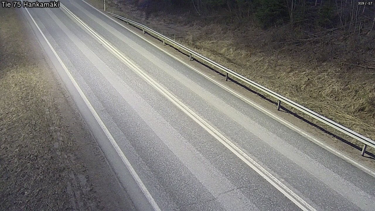 Weather Camera Image Road 75 Rautavaara, Hankamäki, Rautavaara, Pohjois-Savo
