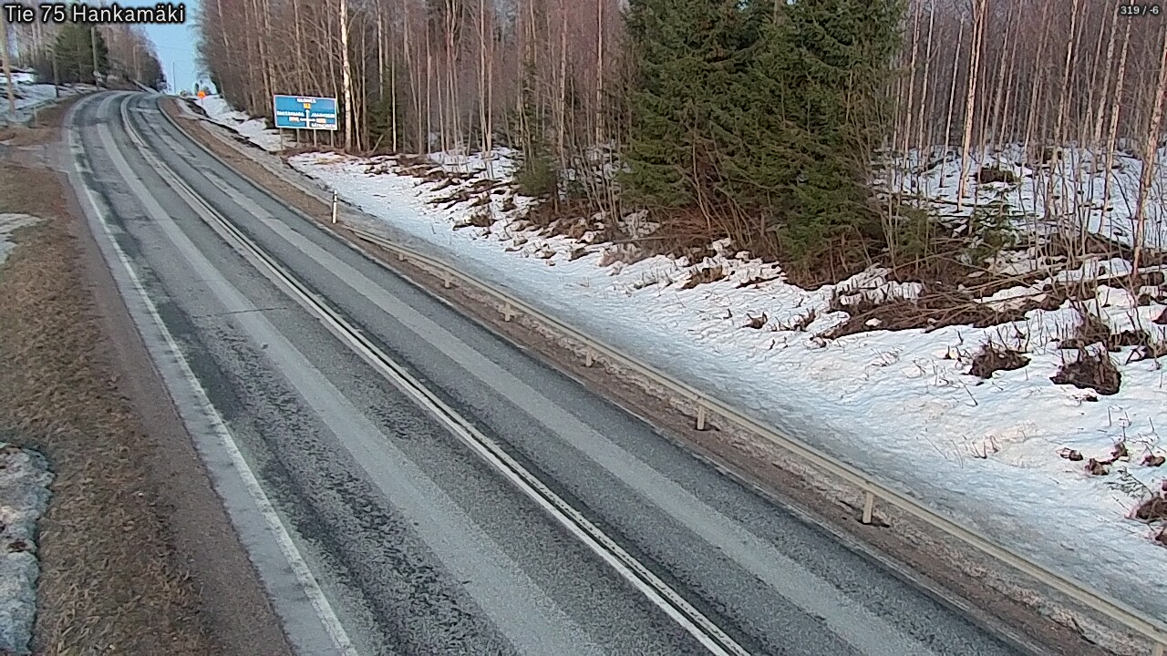 Kelikamerat Kuva Tie 75 Rautavaara, Hankamäki, Rautavaara, Pohjois-Savo