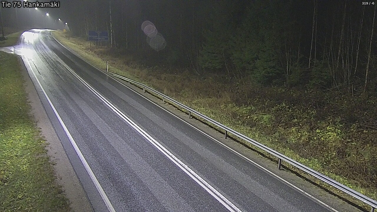 Weather Camera Image Road 75 Rautavaara, Hankamäki, Rautavaara, Pohjois-Savo