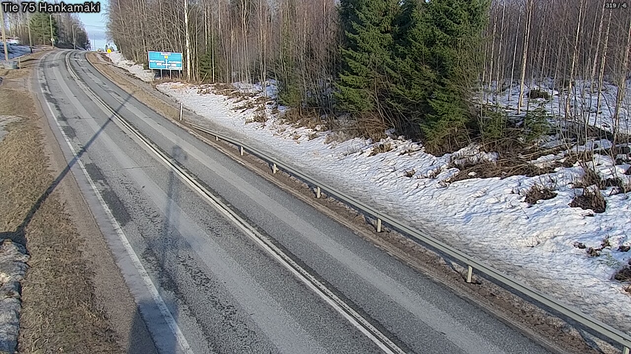 Kelikamerat Kuva Tie 75 Rautavaara, Hankamäki, Rautavaara, Pohjois-Savo