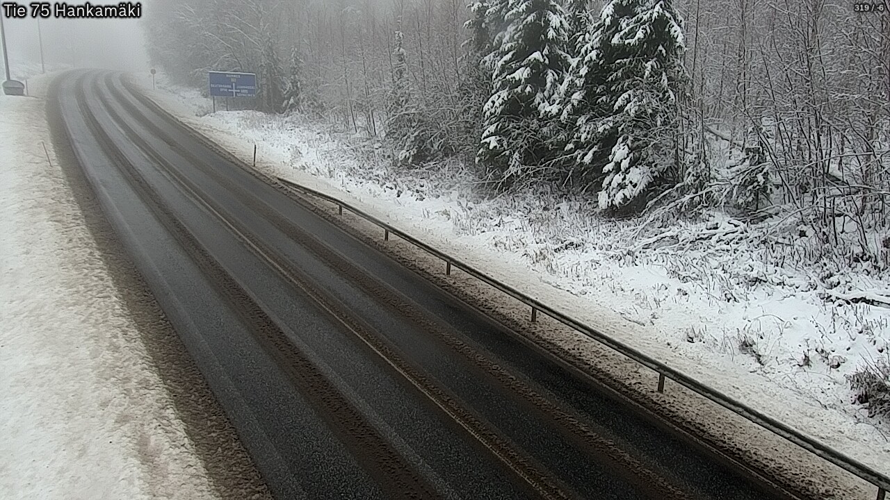 Weather Camera Image Road 75 Rautavaara, Hankamäki, Rautavaara, Pohjois-Savo