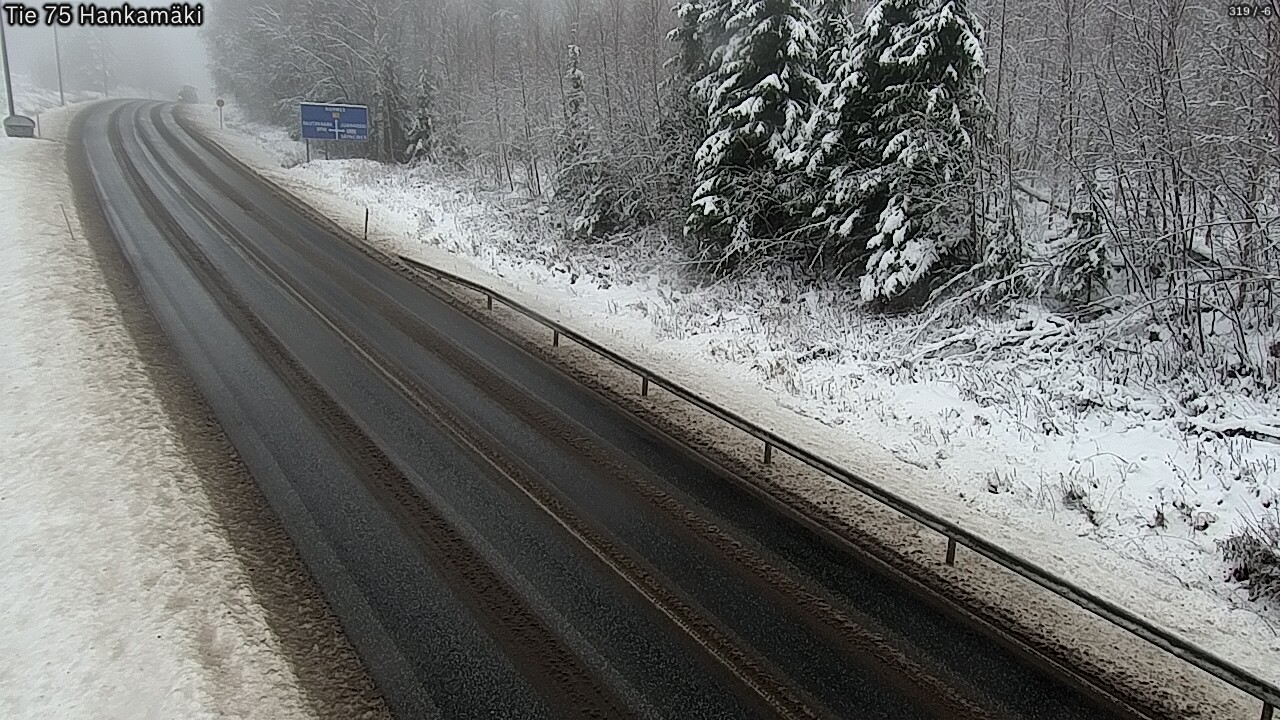 Weather Camera Image Road 75 Rautavaara, Hankamäki, Rautavaara, Pohjois-Savo